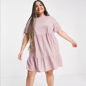 ASOS Curve Mini Smock Dress